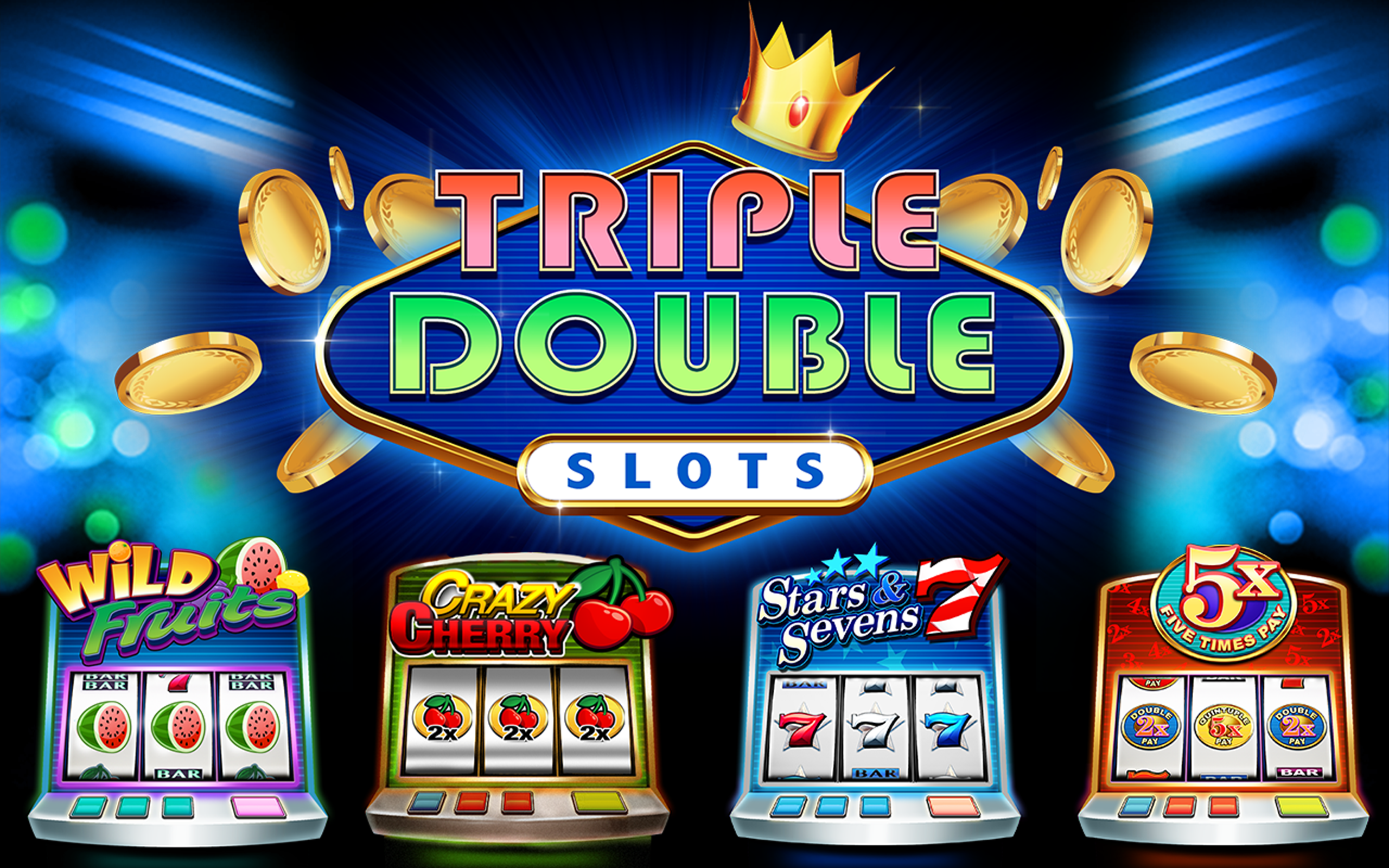 Triple double slots free